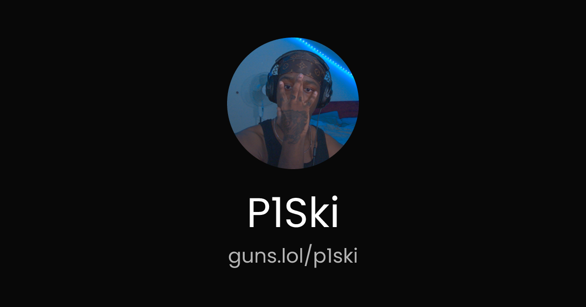 @P1Ski | guns.lol