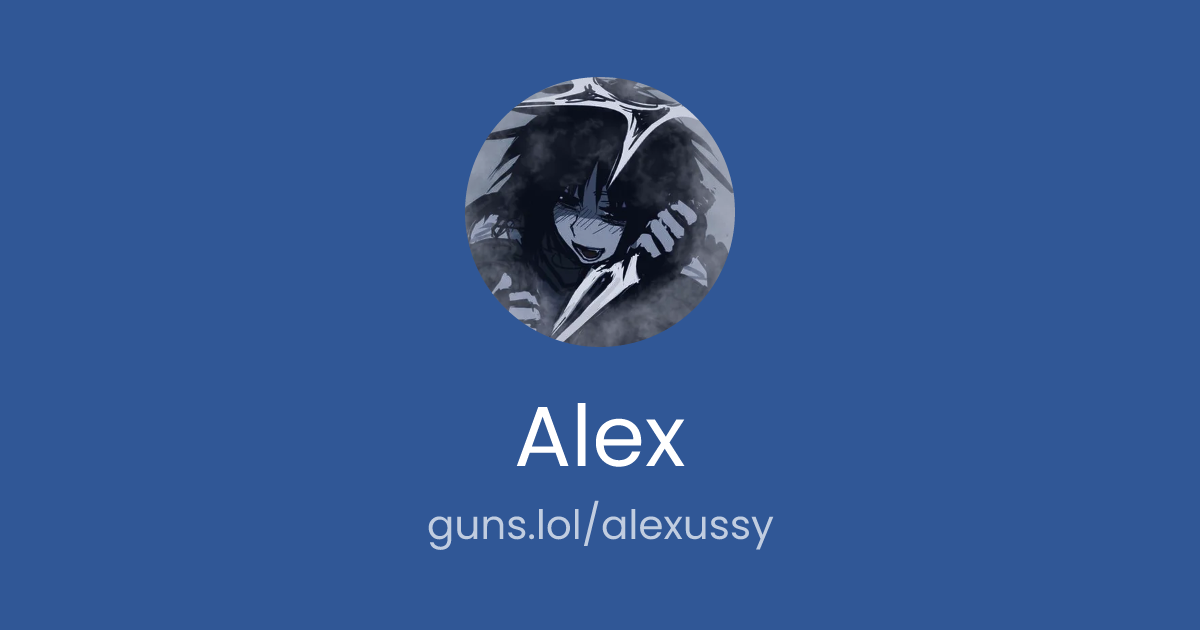 @Alex | guns.lol