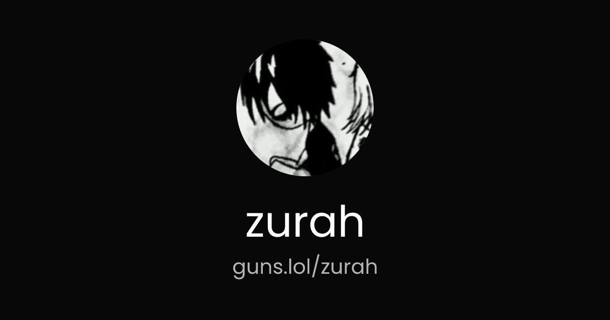 @zurah | guns.lol