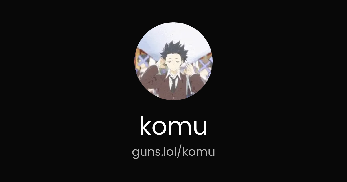 @komu | guns.lol