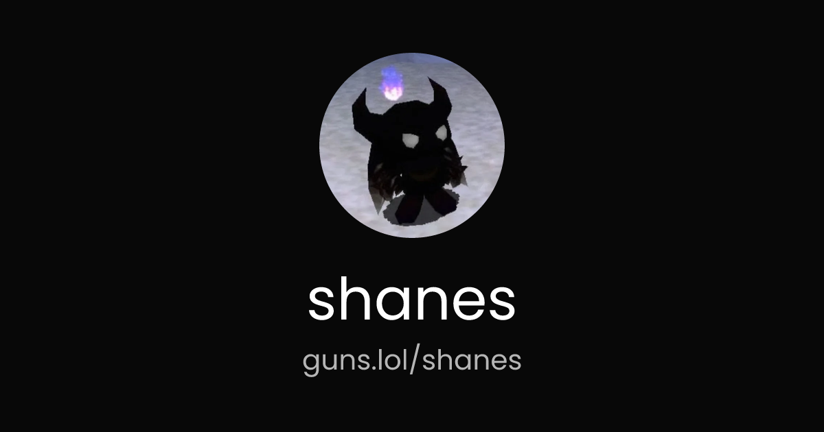 @shanes | guns.lol