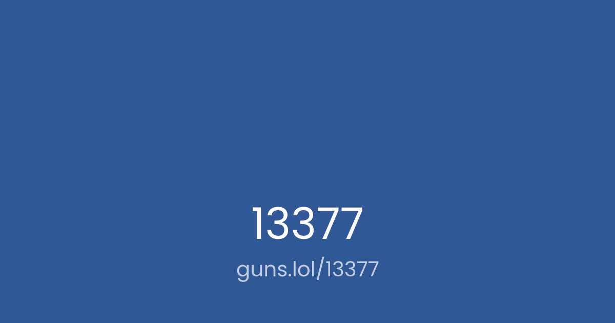 @13377 | guns.lol