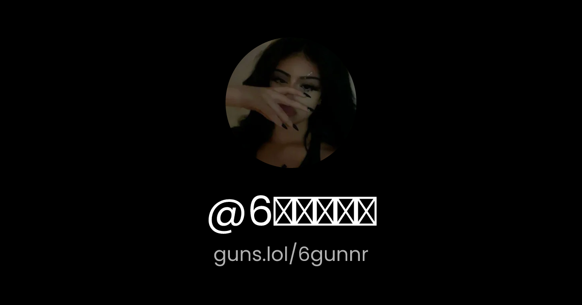 @@6𝖌𝖚𝖓𝖓𝖗 | guns.lol