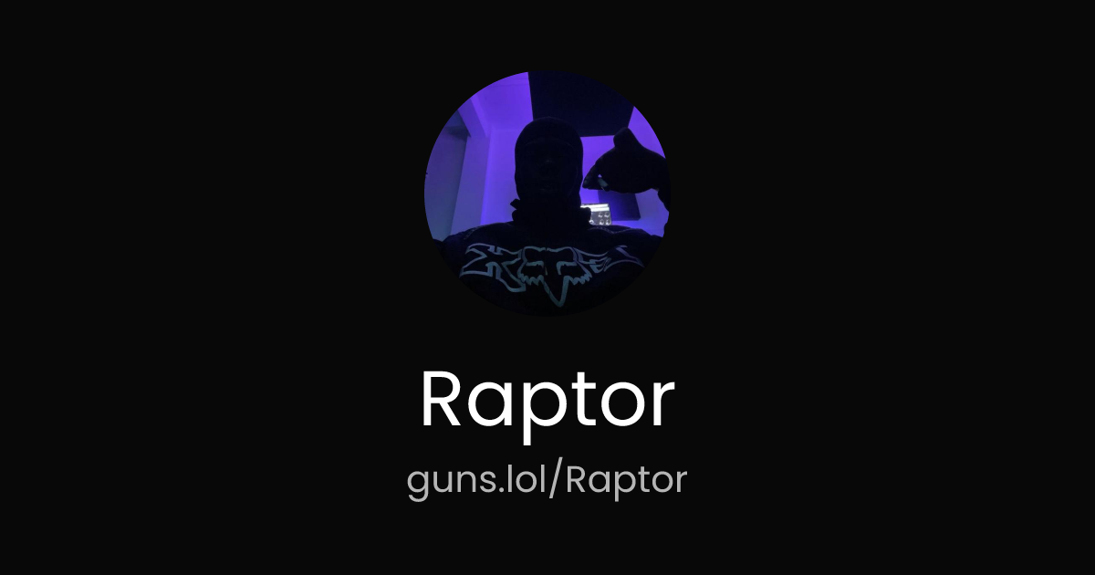 @Raptor | guns.lol