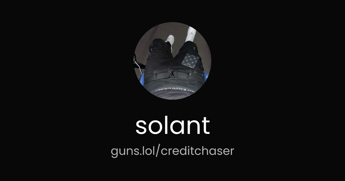 @solant | guns.lol