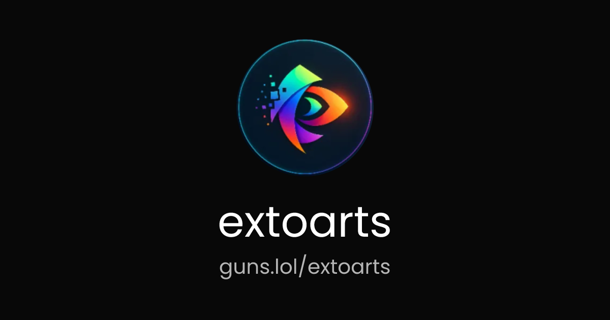 Extoarts Now on guns.lol — Official Profile Live - Image 1