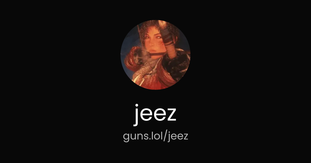 @jeez | guns.lol