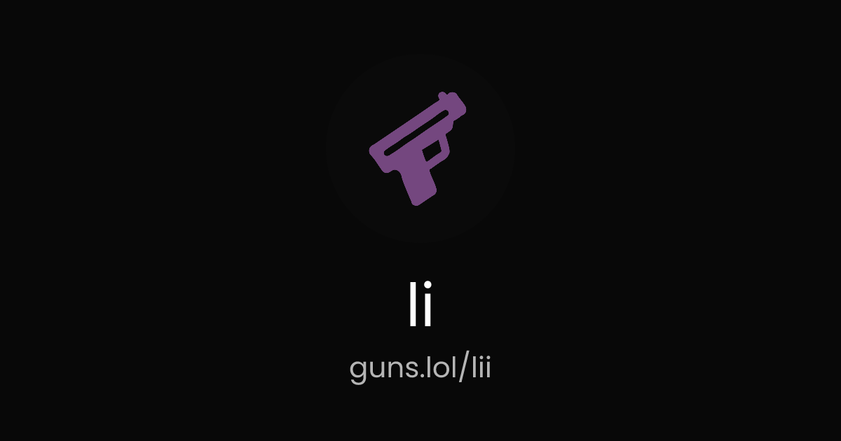 @li | guns.lol