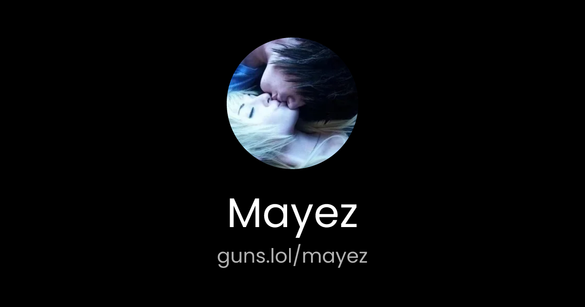 @Mayez | guns.lol