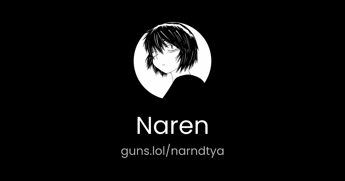 @Naren | guns.lol