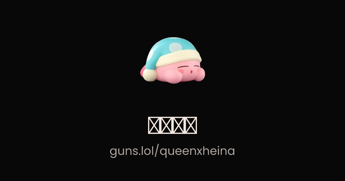 @𝔎𝔥𝔢𝔦 | guns.lol
