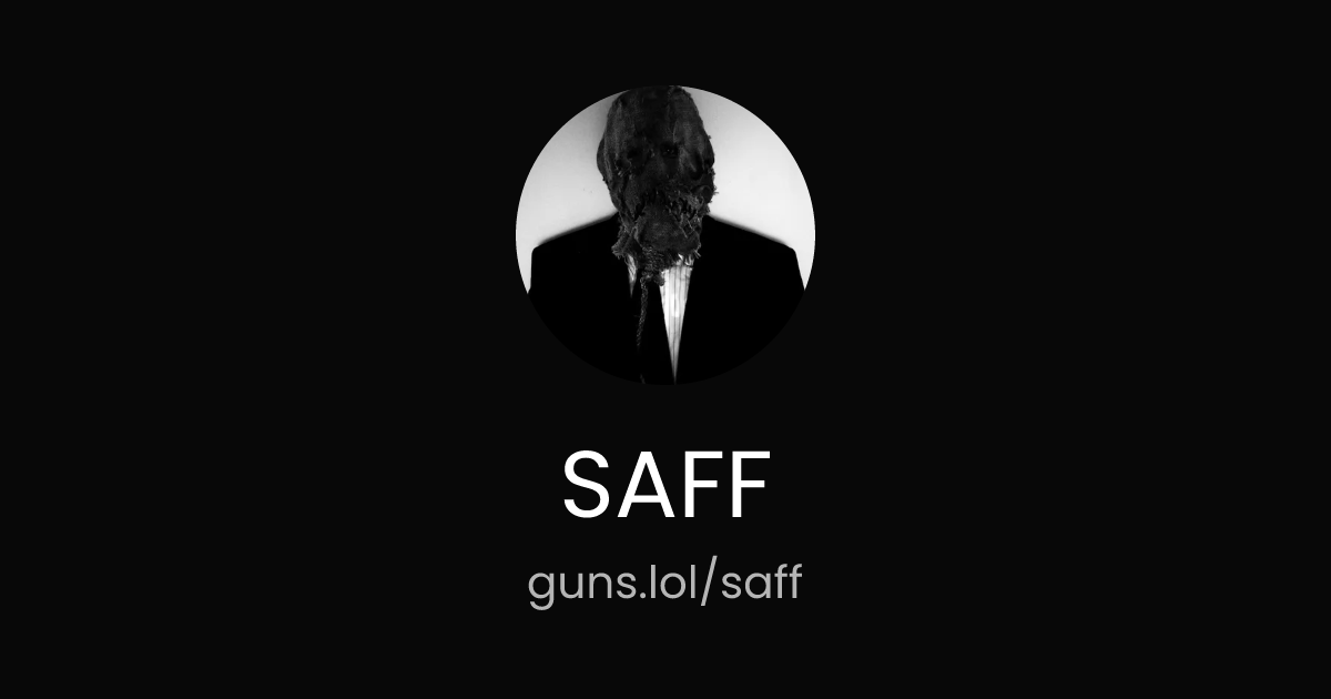 @SAFF | guns.lol