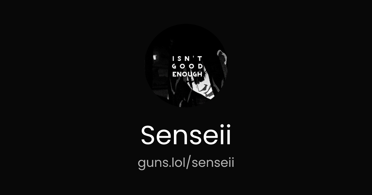 @Senseii | guns.lol