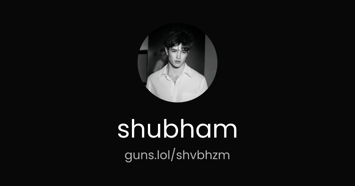 @shubham | guns.lol