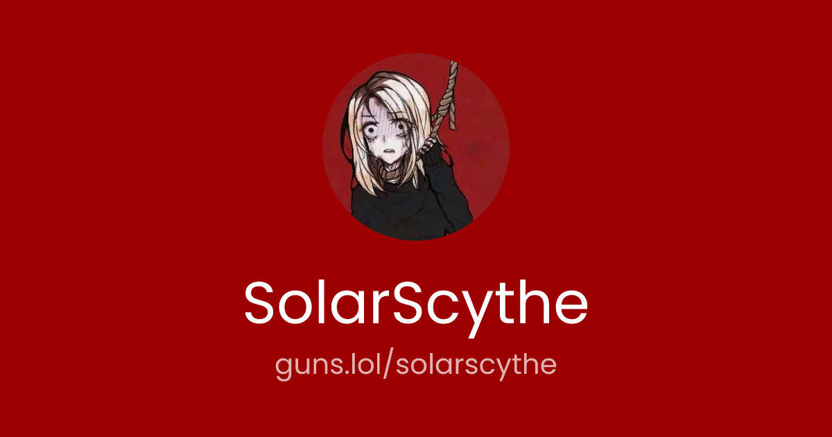 @SolarScythe | guns.lol